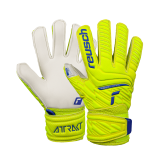 Reusch Attrakt Solid Finger Support Junior 5272510 2001 white blue yellow 1